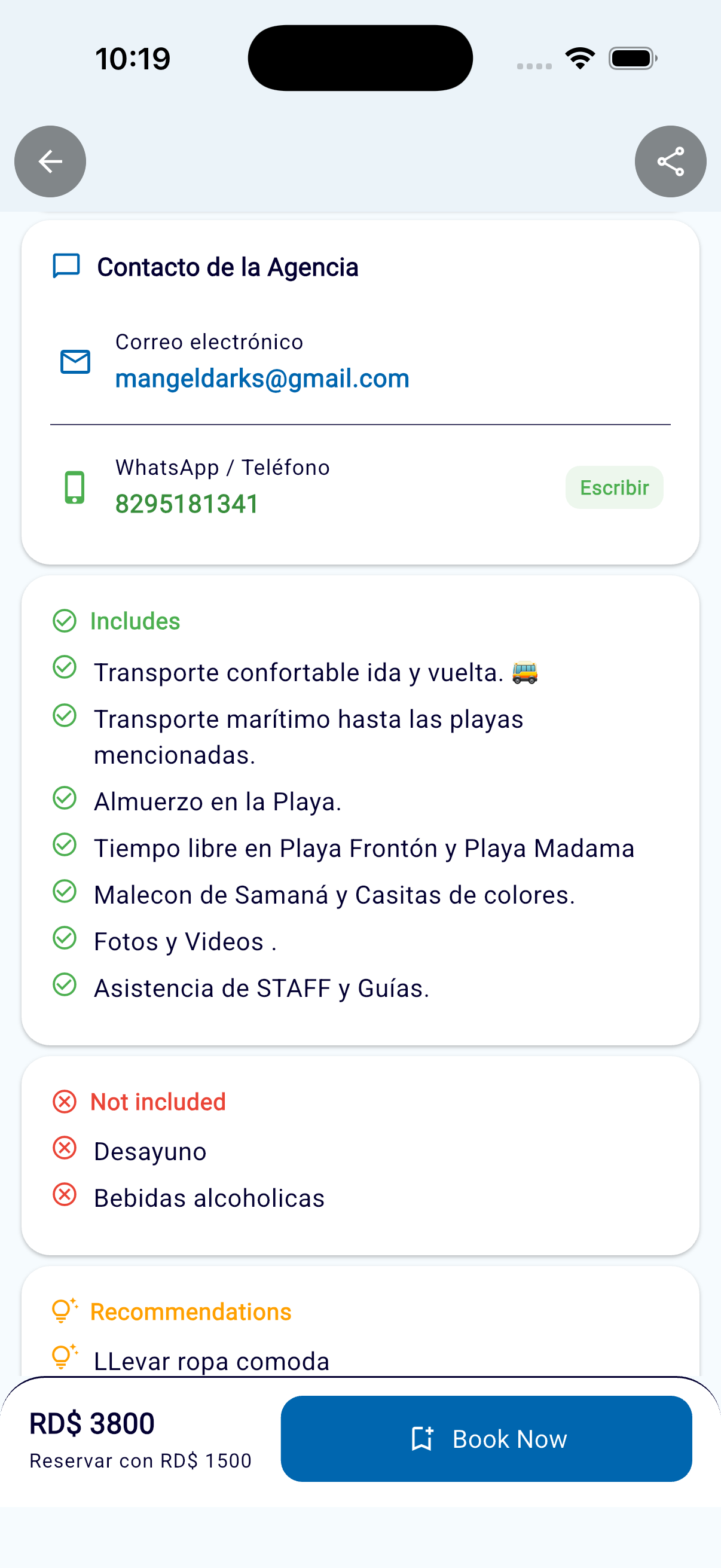 Xplora Travel Mobile screenshot 28